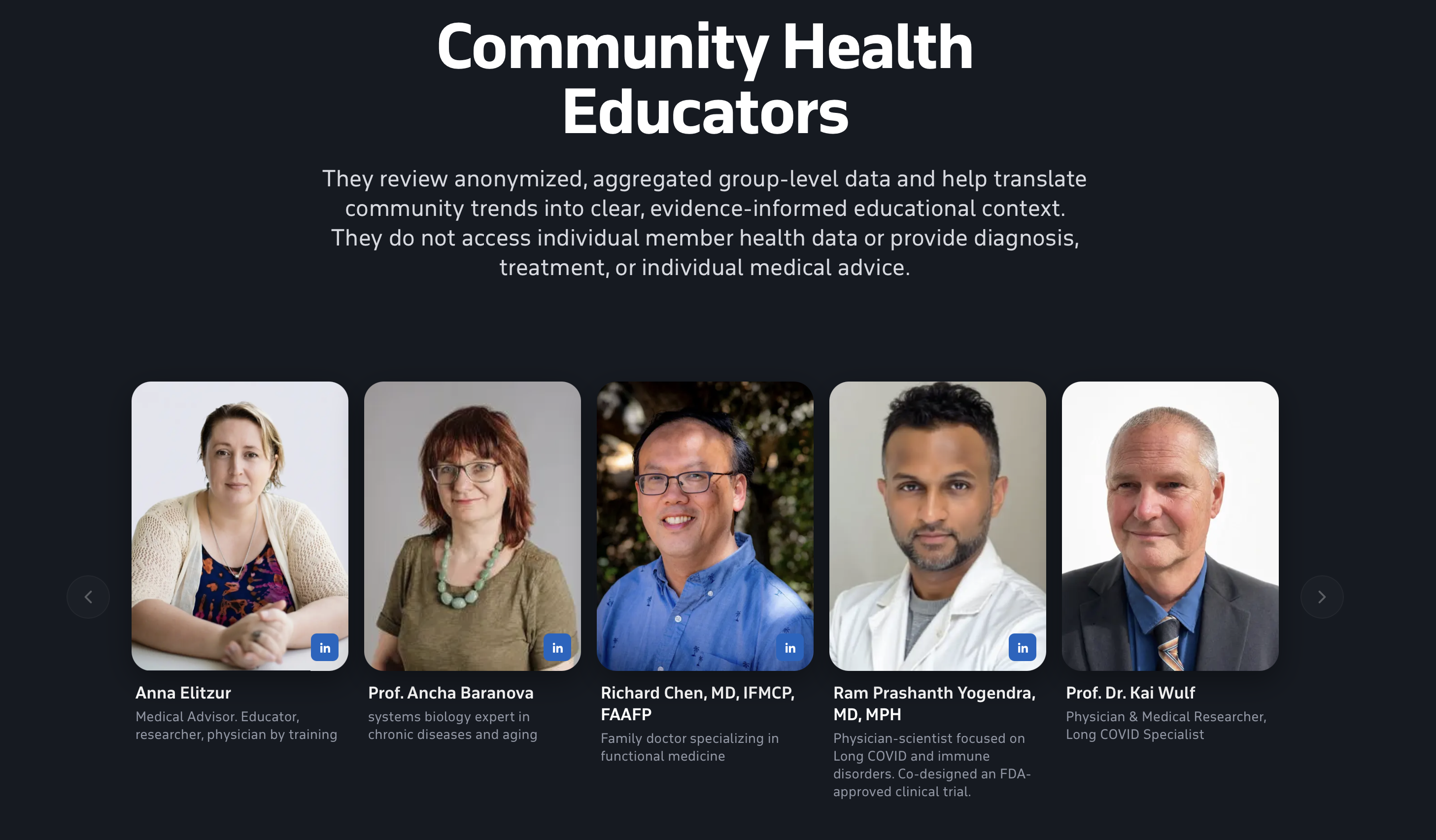 Prof. Dr. Kai Wulf als Welltory Community Health Educator – Long COVID Specialist